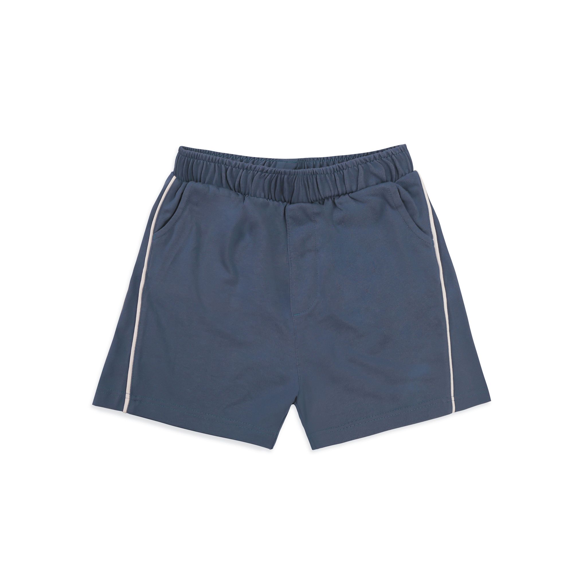  Quần shorts trẻ em phối màu lé dáng relax 