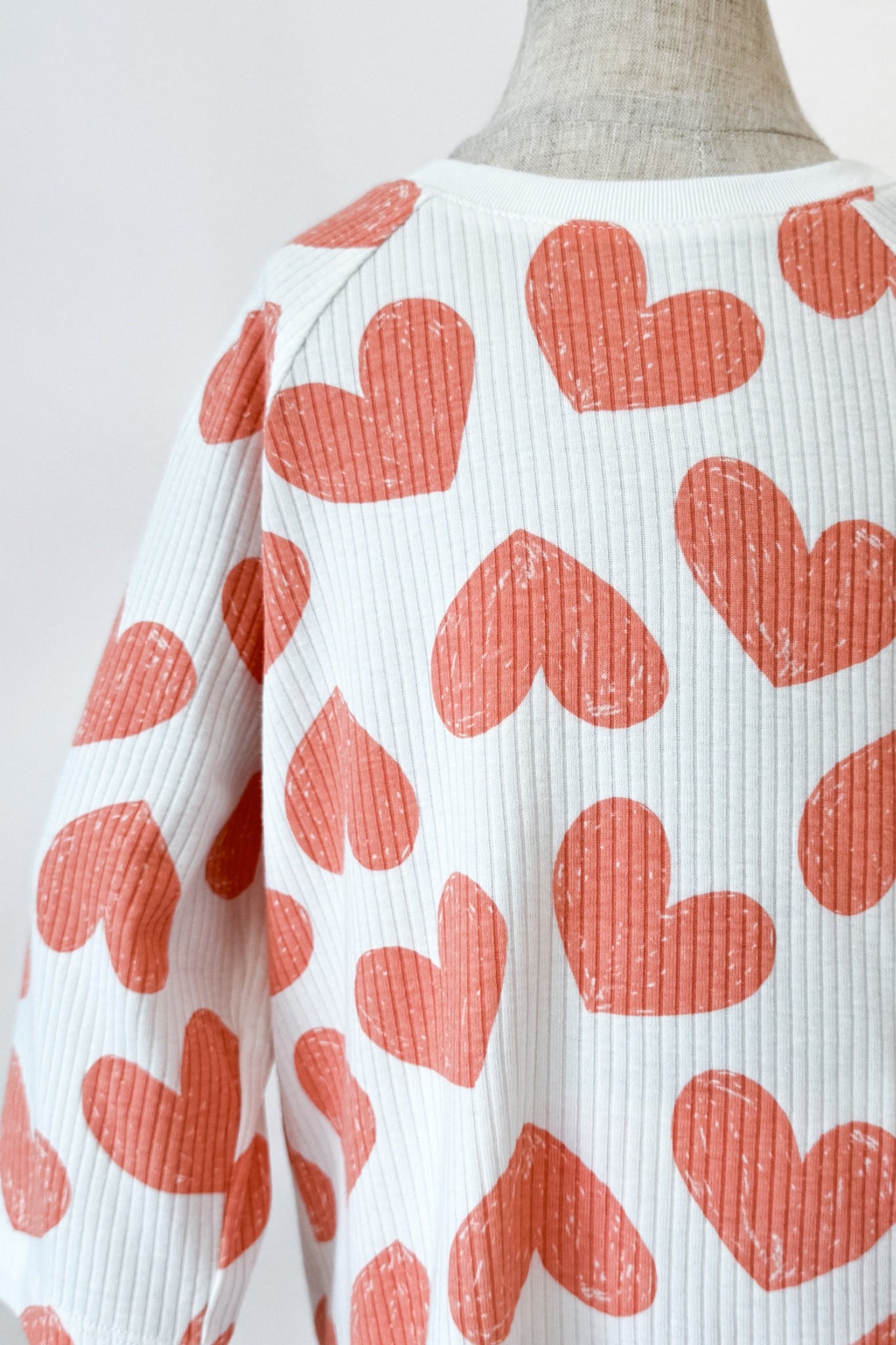 Bộ quần áo Unisex trẻ em vải rib dáng lửng có bo cổ – ammofficial