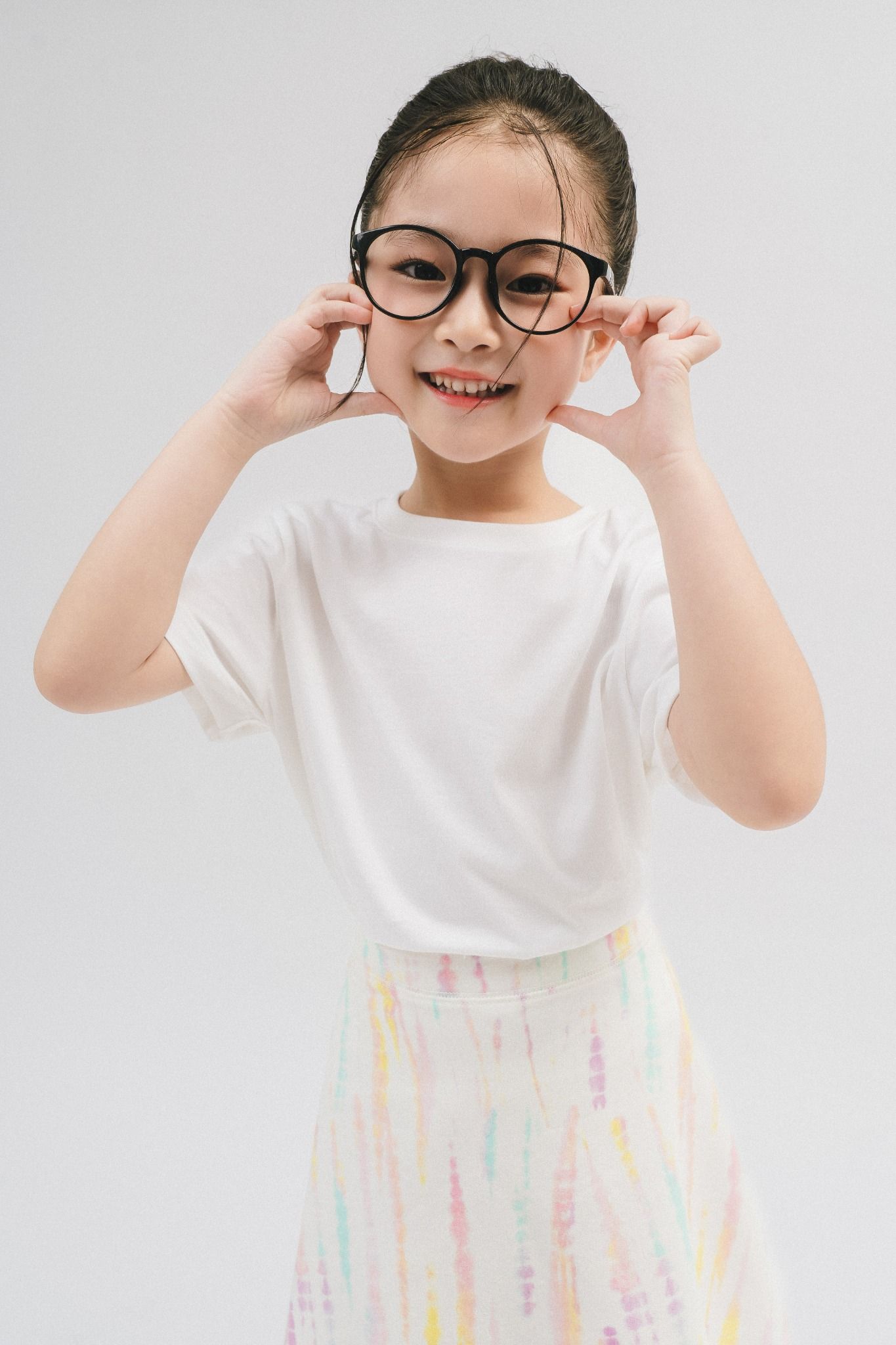  Áo phông trẻ em vải cotton hữu cơ 