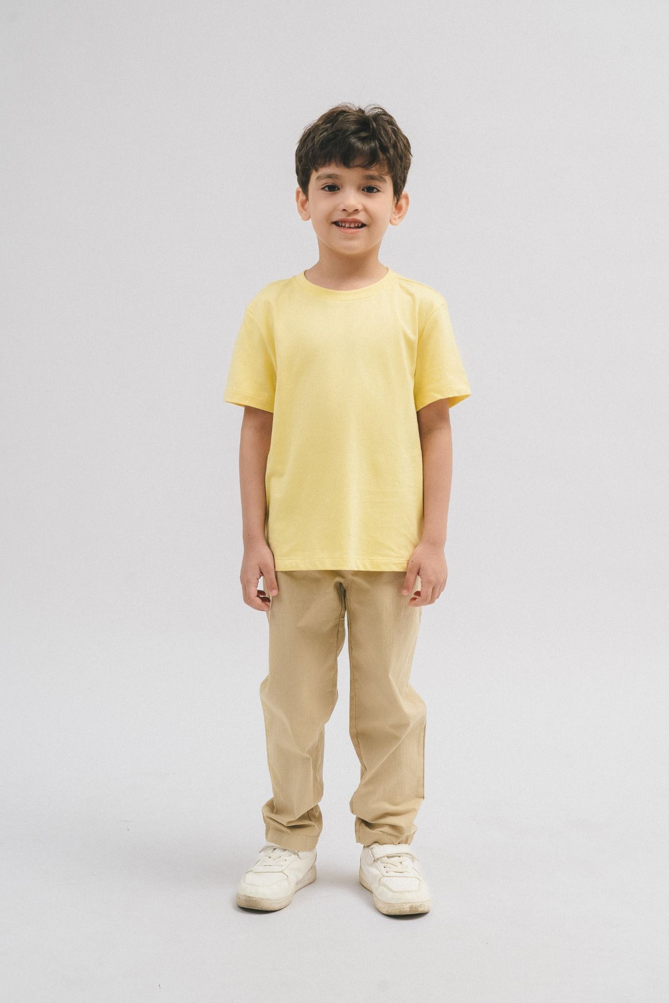  Áo phông trẻ em vải cotton hữu cơ 