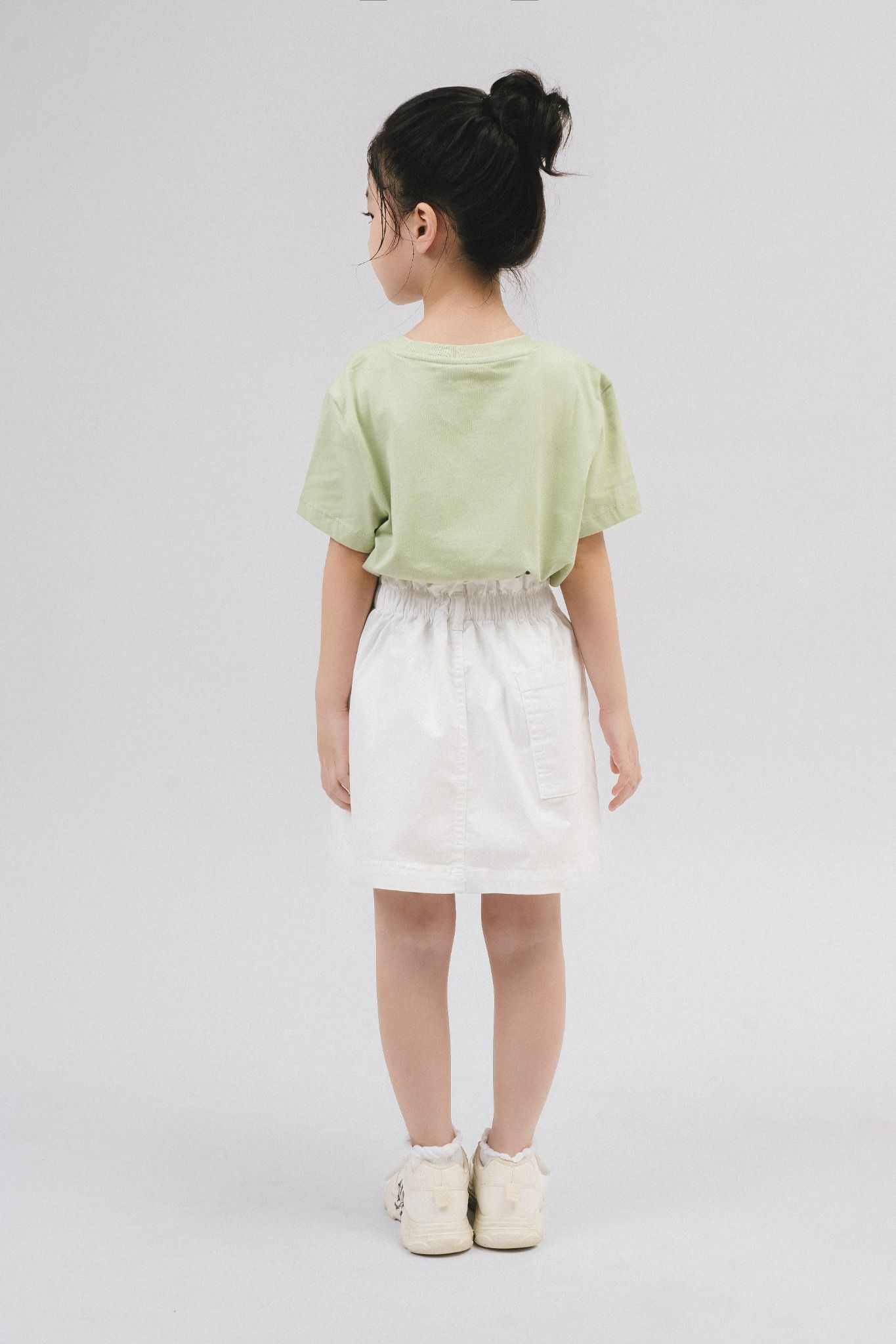  Áo phông trẻ em vải cotton hữu cơ in hình 