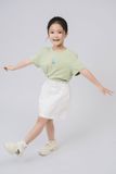  Áo phông trẻ em vải cotton hữu cơ in hình 
