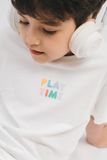  Áo phông trẻ em vải cotton hữu cơ in hình 