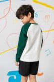  Áo phông tay raglan unisex trẻ em in hình chủ đề thiên nhiên 