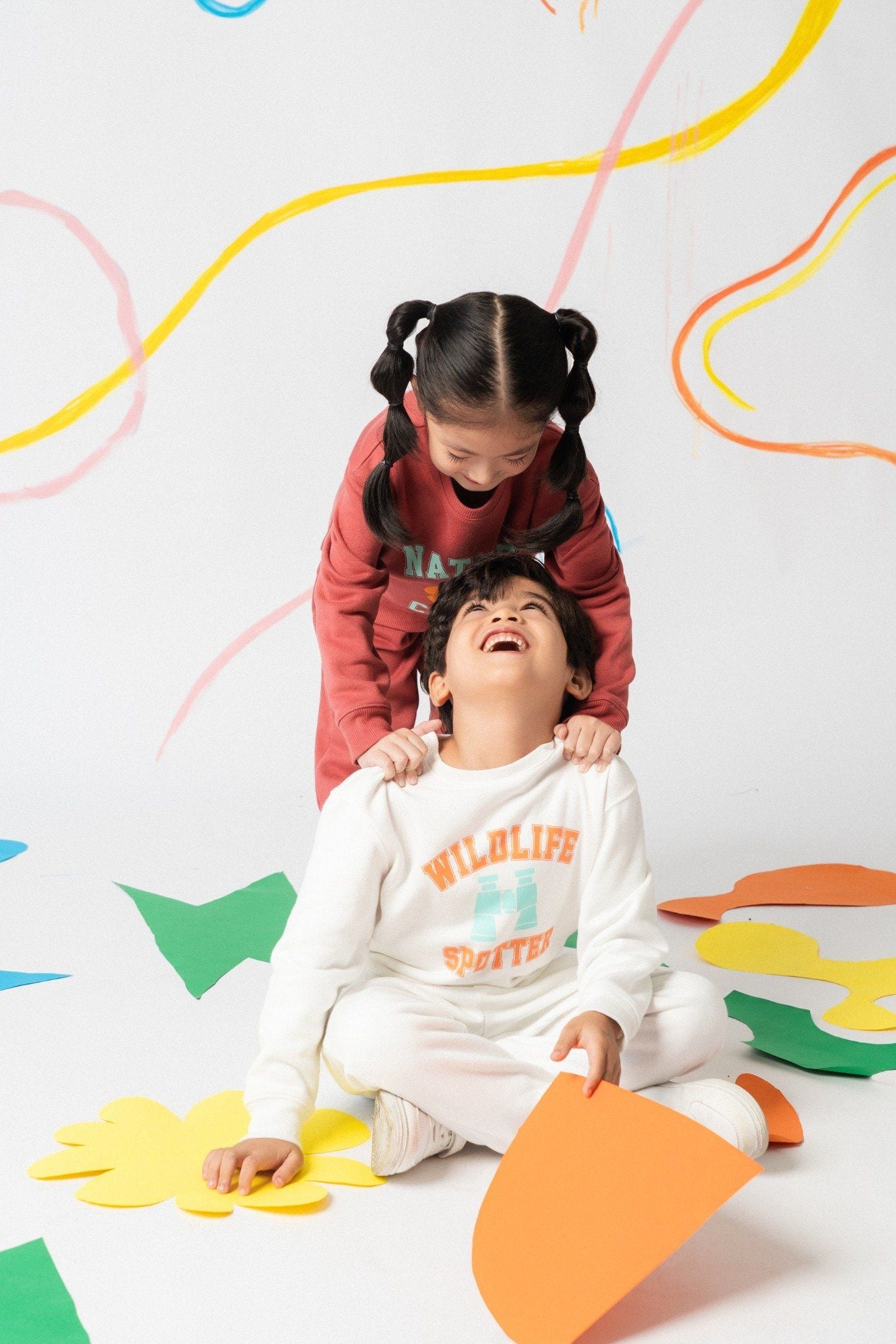  Quần nỉ jogger unisex trẻ em dáng regular 