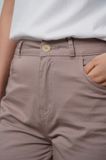  Quần khaki nữ dáng baggy 