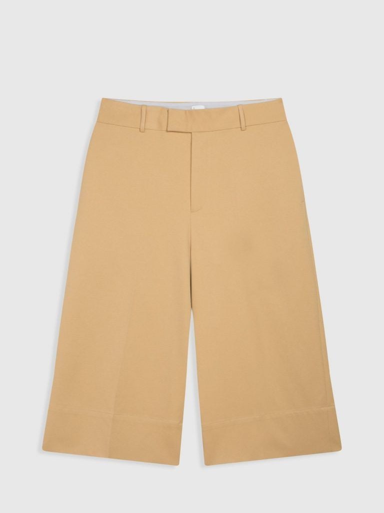  Quần culottes vải khaki 