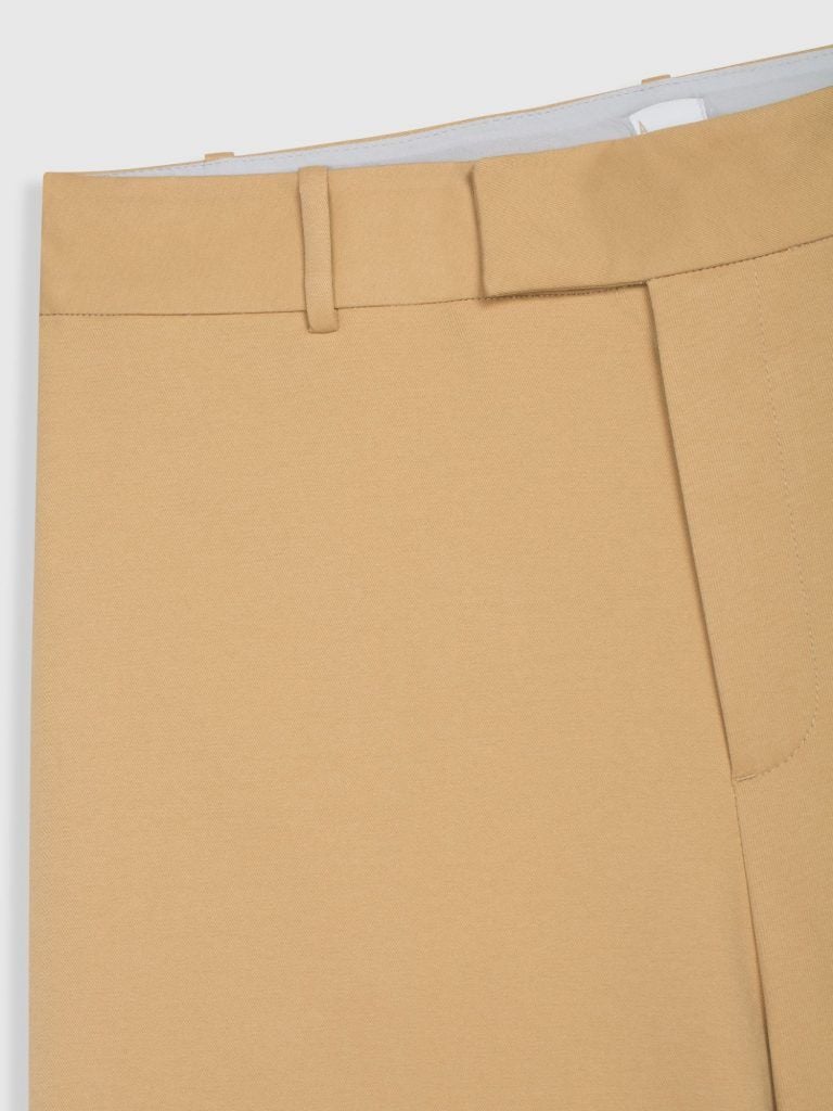  Quần culottes vải khaki 