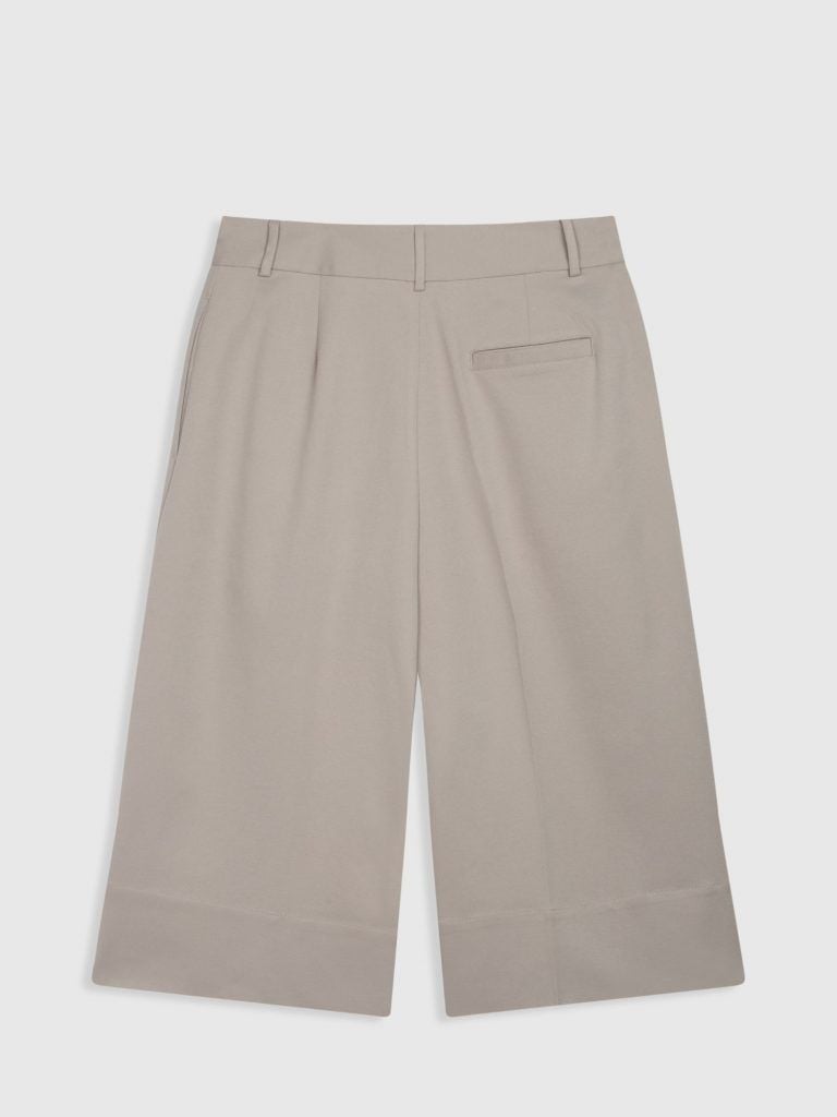  Quần culottes vải khaki 