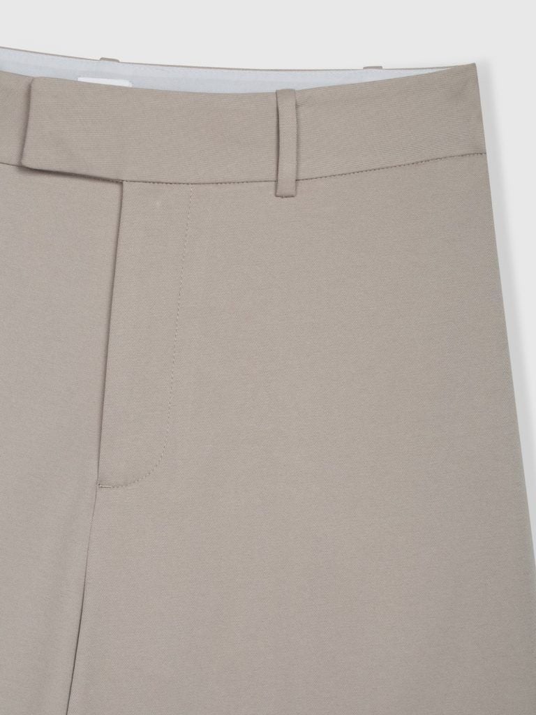  Quần culottes vải khaki 