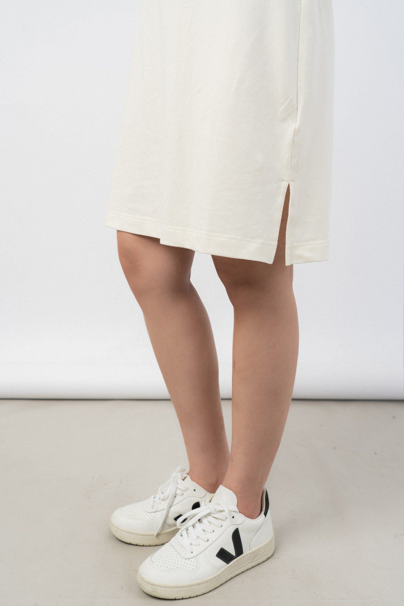  Váy polo dáng ôm vải pique 