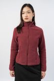  Áo khoác nữ cao cổ giả lông cừu 