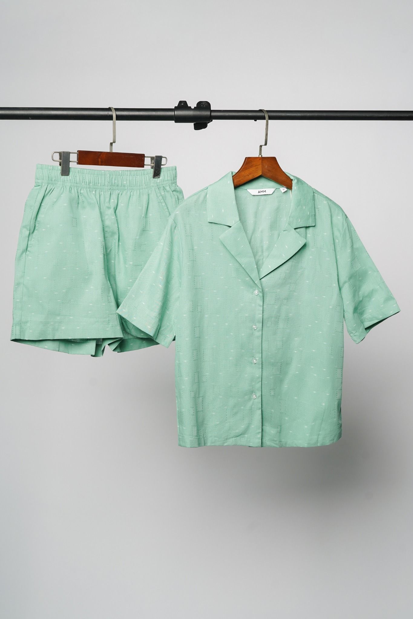  Quần short pyjama nữ 