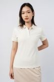  Áo polo nữ dáng ôm vải pique 