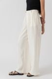  Quần nữ  ống rộng linen 