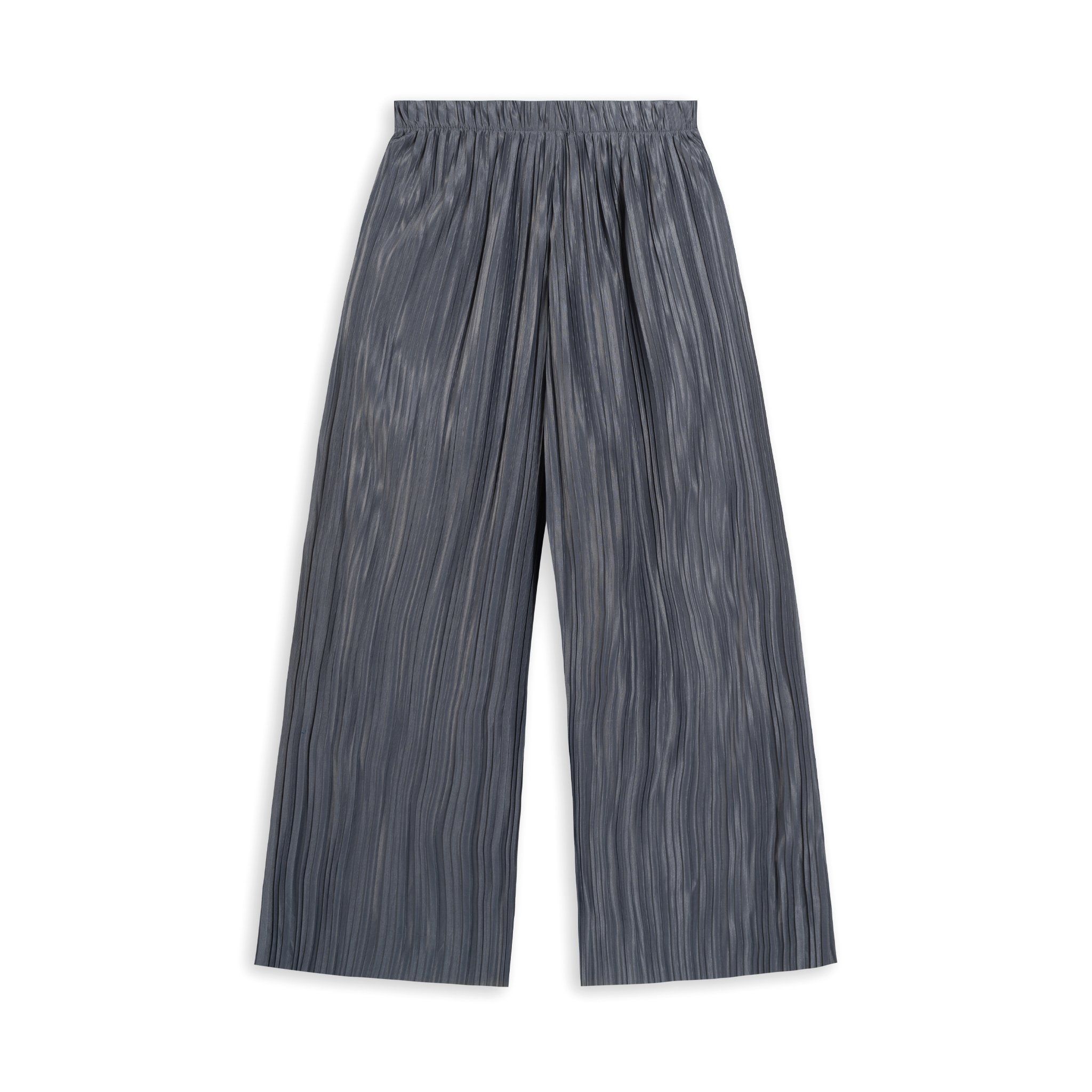  Quần nữ vải xếp ly  dáng straight 