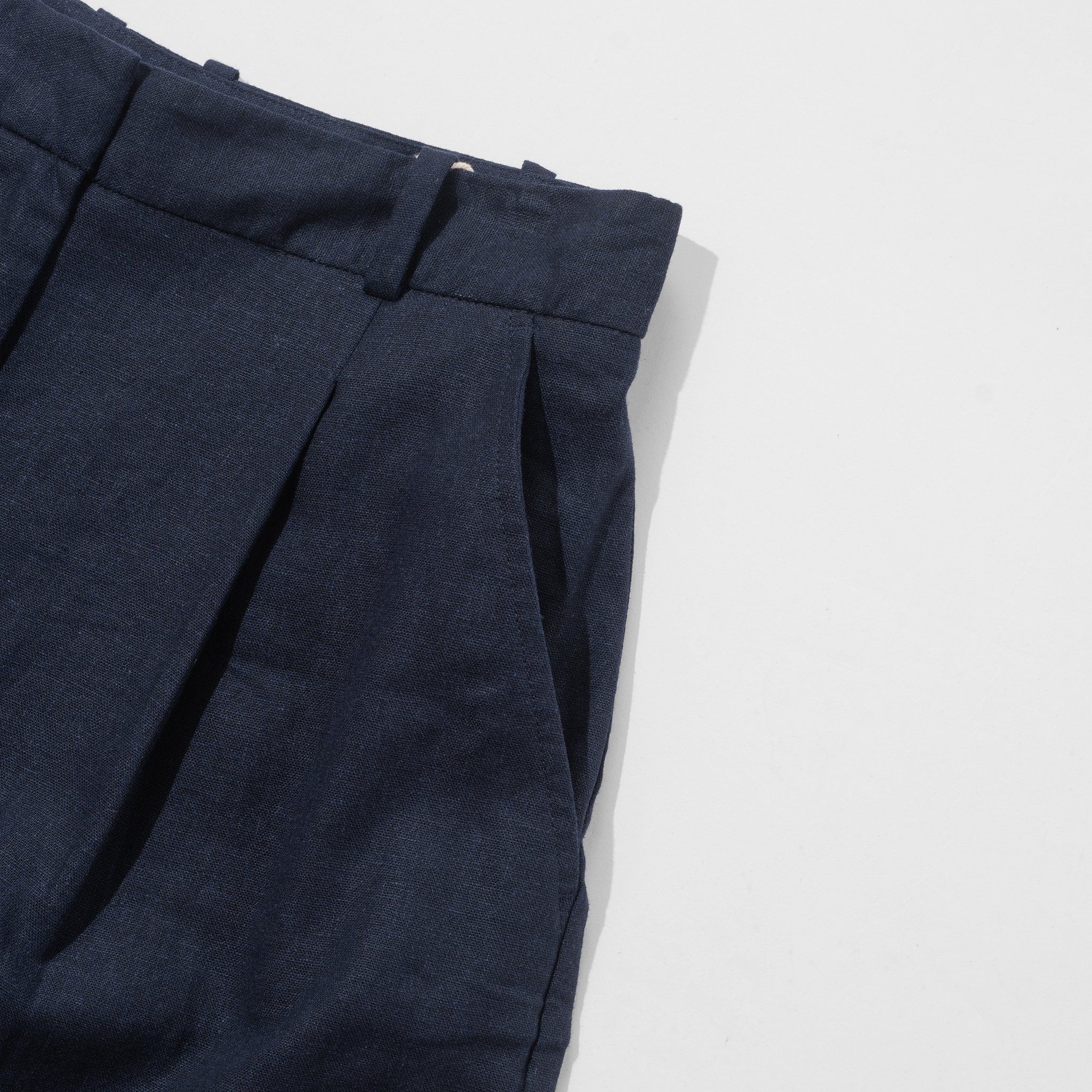  Quần shorts nữ vải linen 