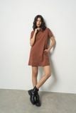  Đầm nữ cổ đức ngắn tay 