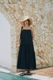  Váy polin maxi, điều chỉnh dây vai 
