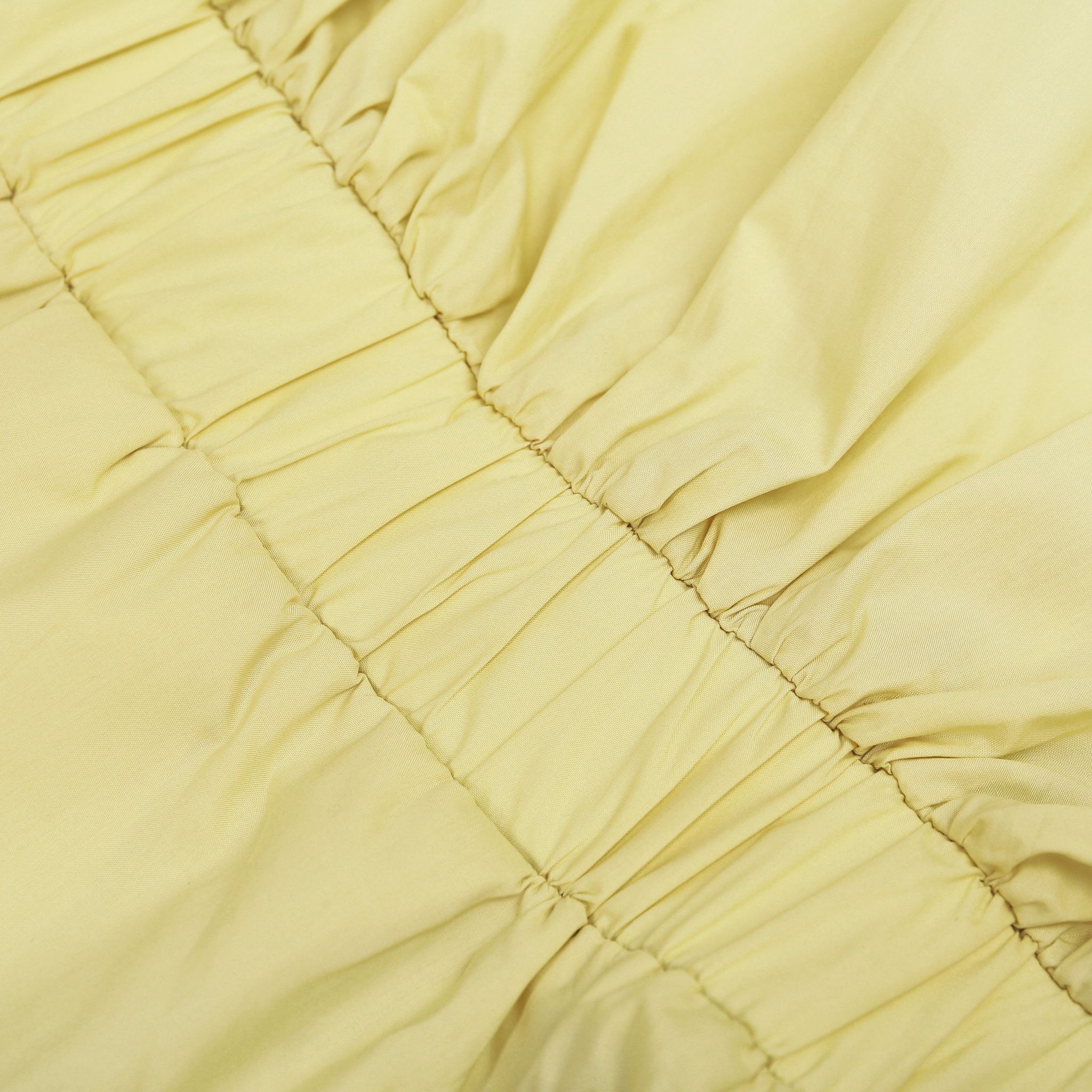  Đầm nữ cổ V vải poplin 