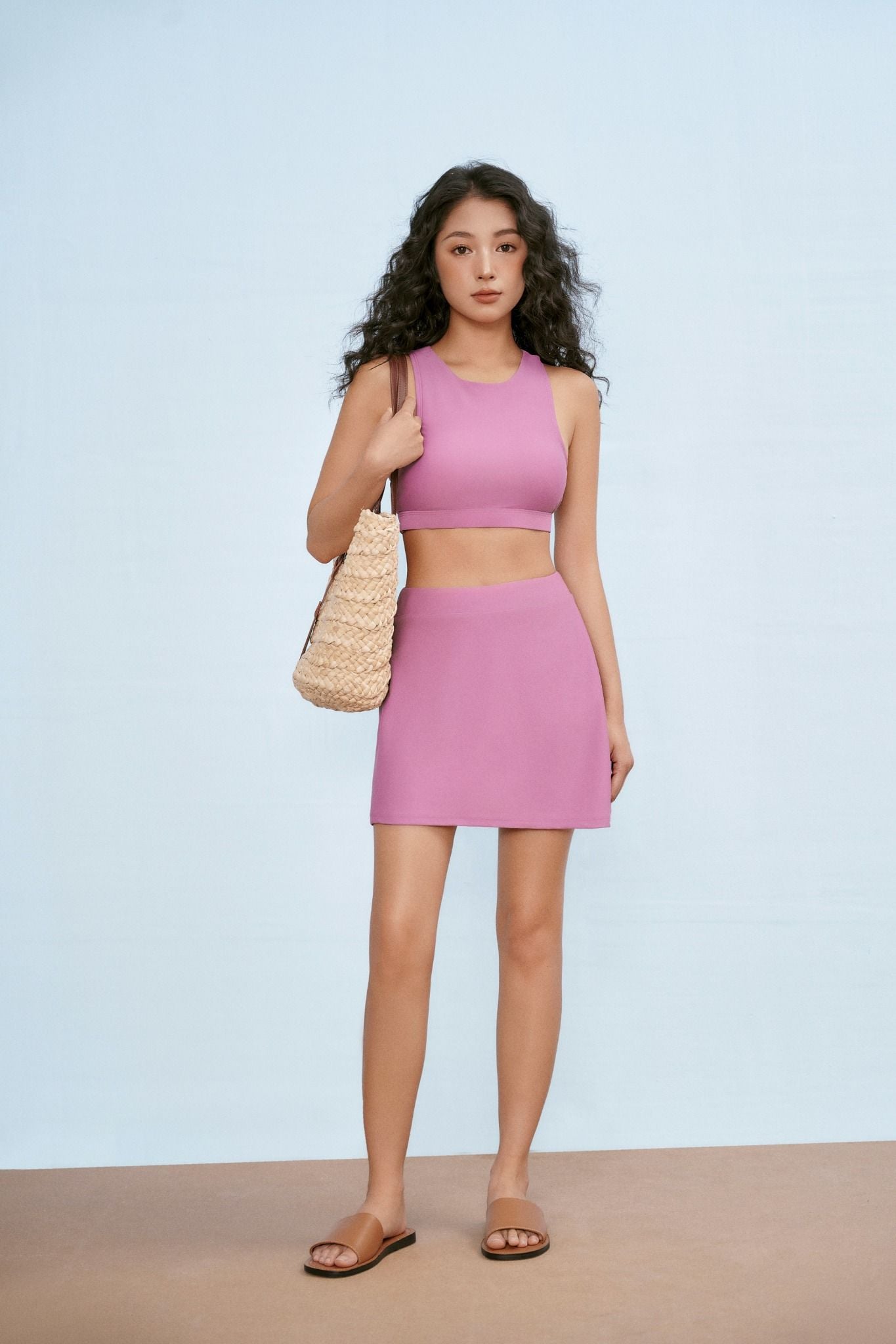  Áo bơi nữ dáng ba lỗ 