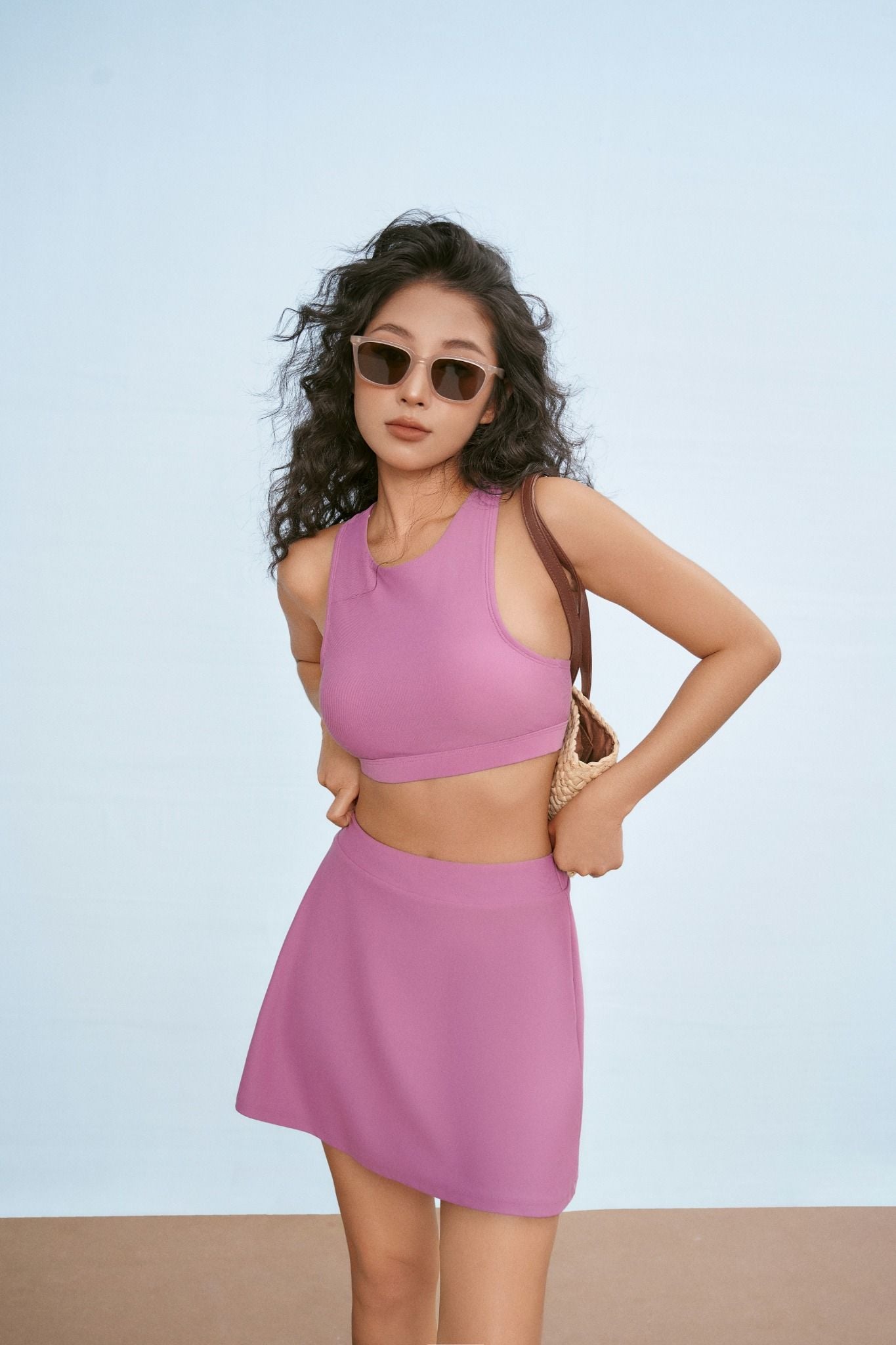  Áo bơi nữ dáng ba lỗ 