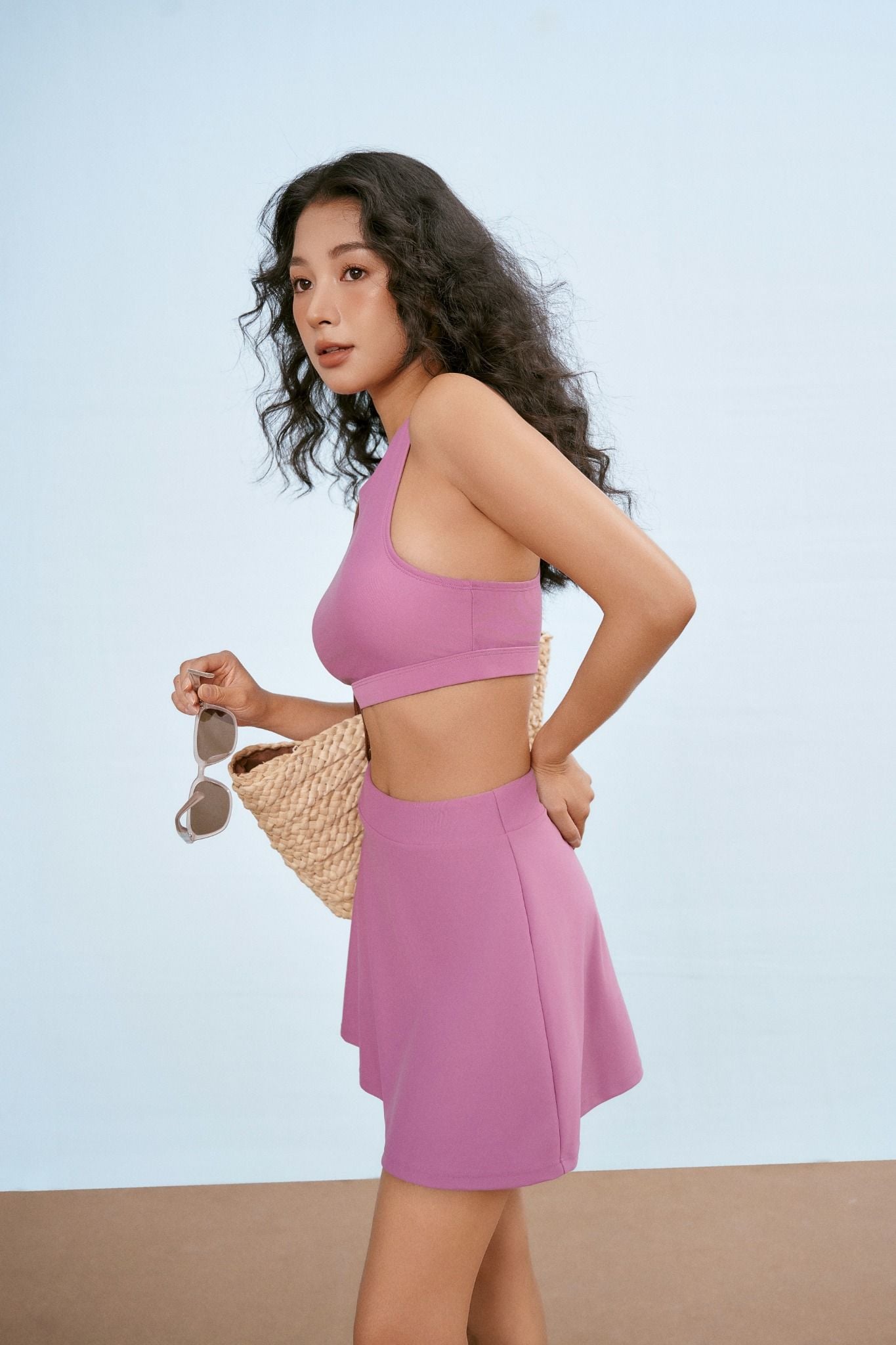  Áo bơi nữ dáng ba lỗ 