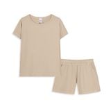  Set đồ mặc nhà nữ vải rib 