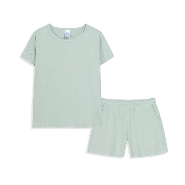  Set đồ mặc nhà nữ vải rib 
