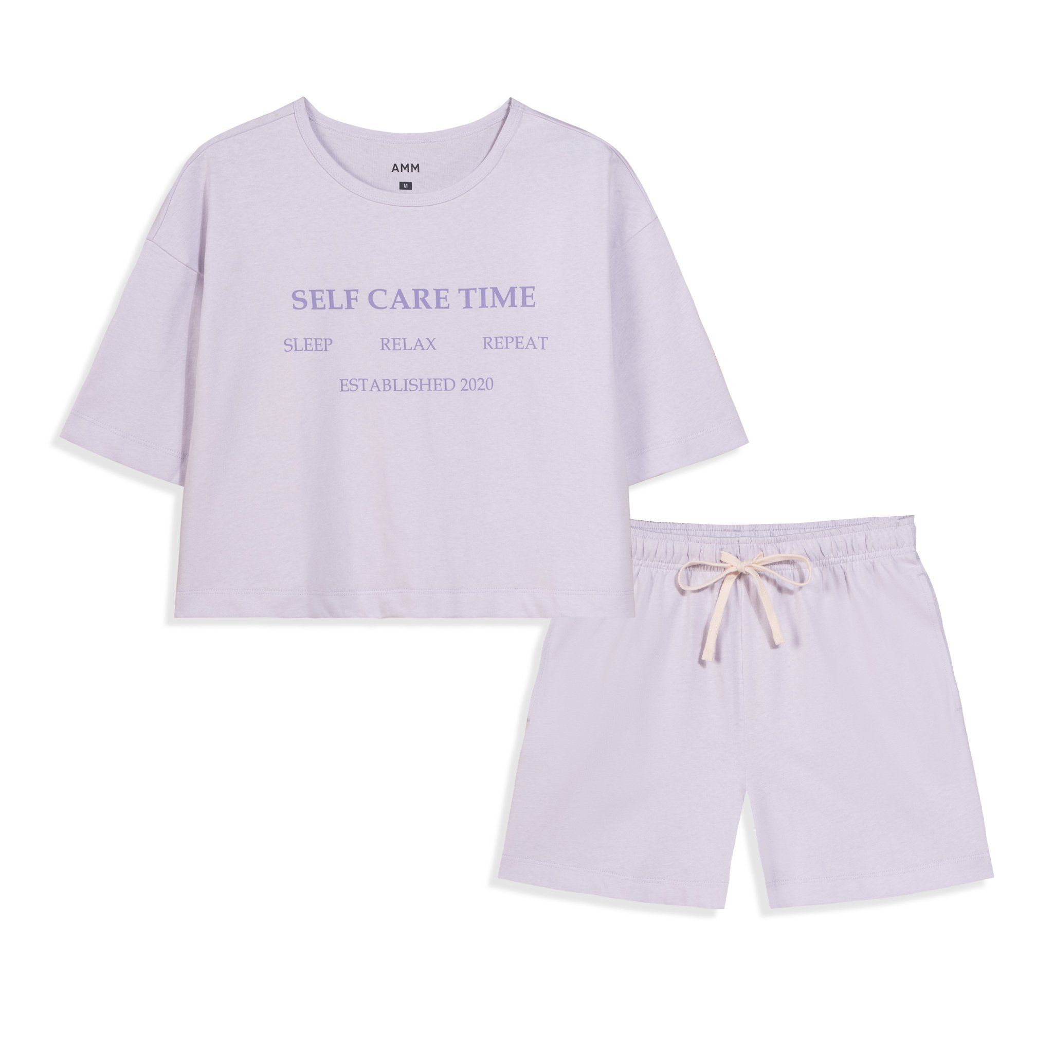  Set đồ mặc nhà nữ in slogan 