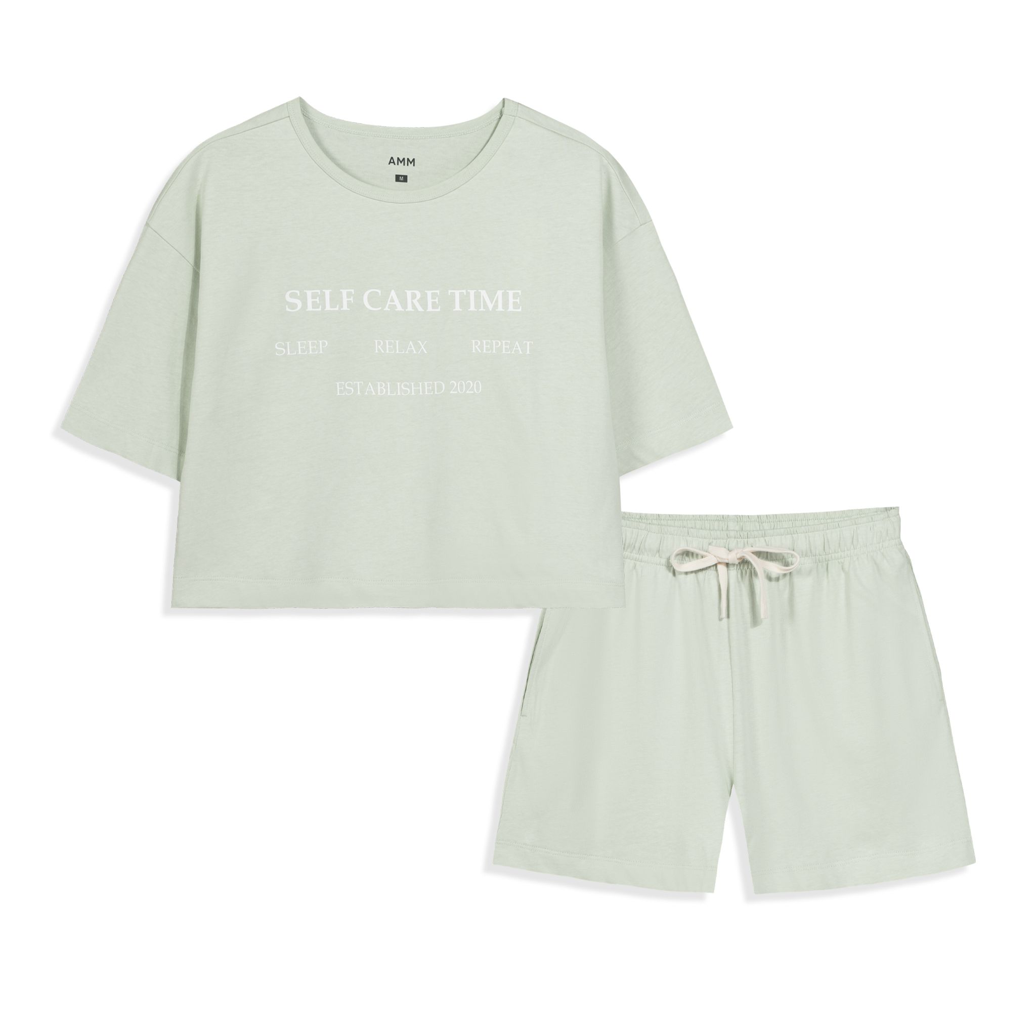  Set đồ mặc nhà nữ in slogan 