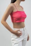  Áo hai dây nữ dáng crop 