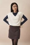  Áo Gilet nữ vải nỉ dáng Relax 