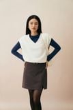  Áo Gilet nữ vải nỉ dáng Relax 
