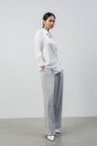  Áo sơ mi wrap nữ vải lụa satin 