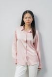  Áo sơ mi nữ vải lụa satin 