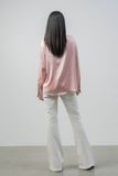  Áo sơ mi nữ vải lụa satin 