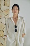  Áo sơ mi Nữ vải Linen dáng Regular 