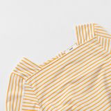  Áo kiểu nữ phối kẻ poplin 