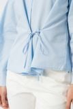  Áo nữ buộc dây poplin 