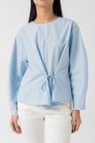  Áo nữ buộc dây poplin 