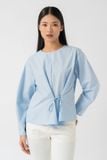  Áo nữ buộc dây poplin 