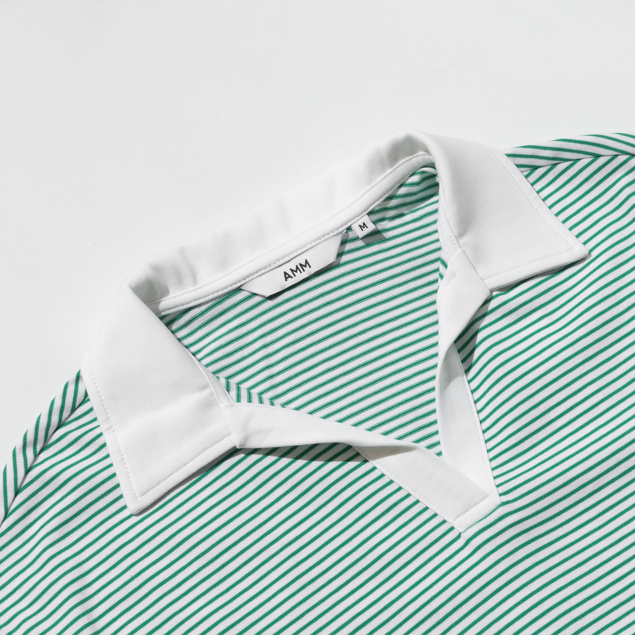  Áo polo kẻ nữ dáng crop 