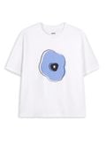  Áo t-shirt nữ in hoa 