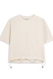  Áo t-shirt nữ dáng rộng có dây rút gấu 