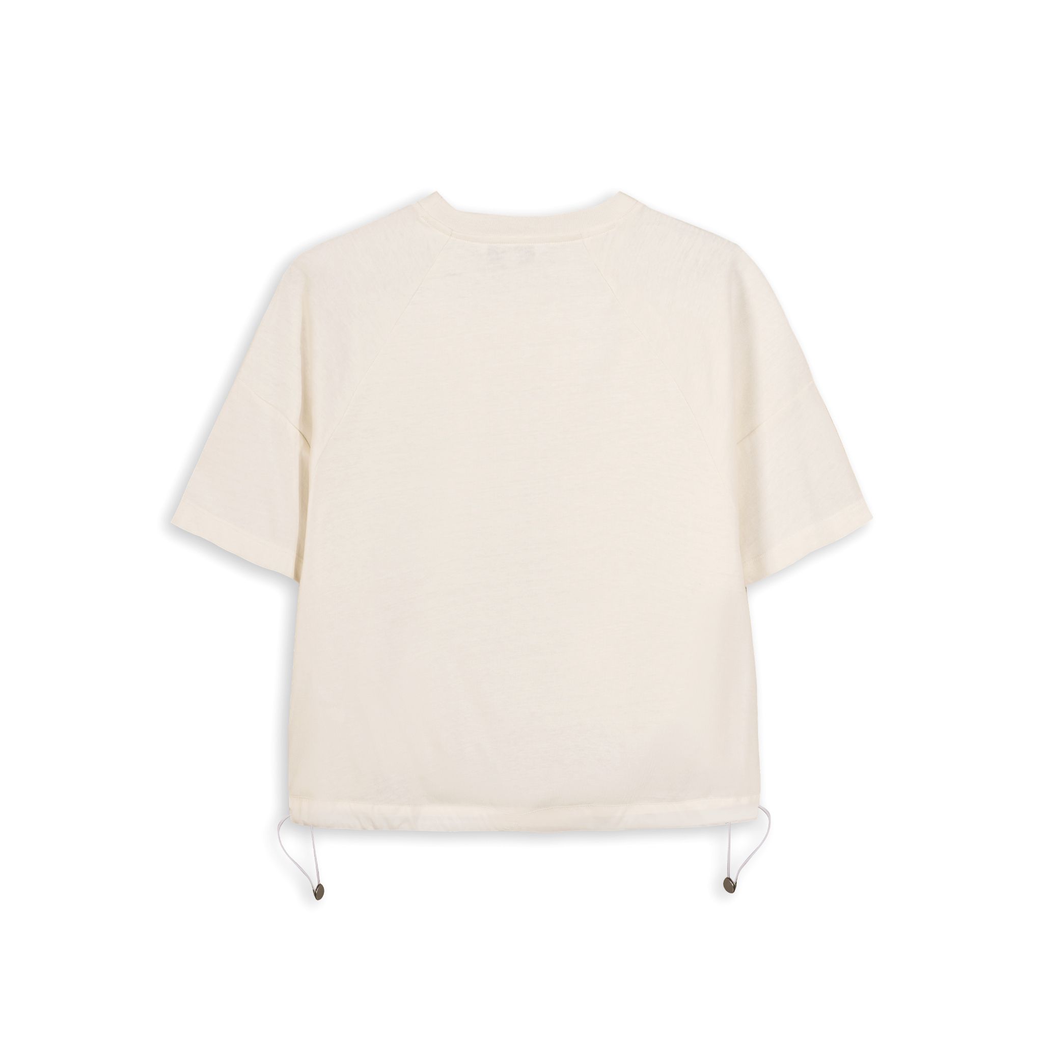  Áo t-shirt nữ dáng rộng có dây rút gấu 