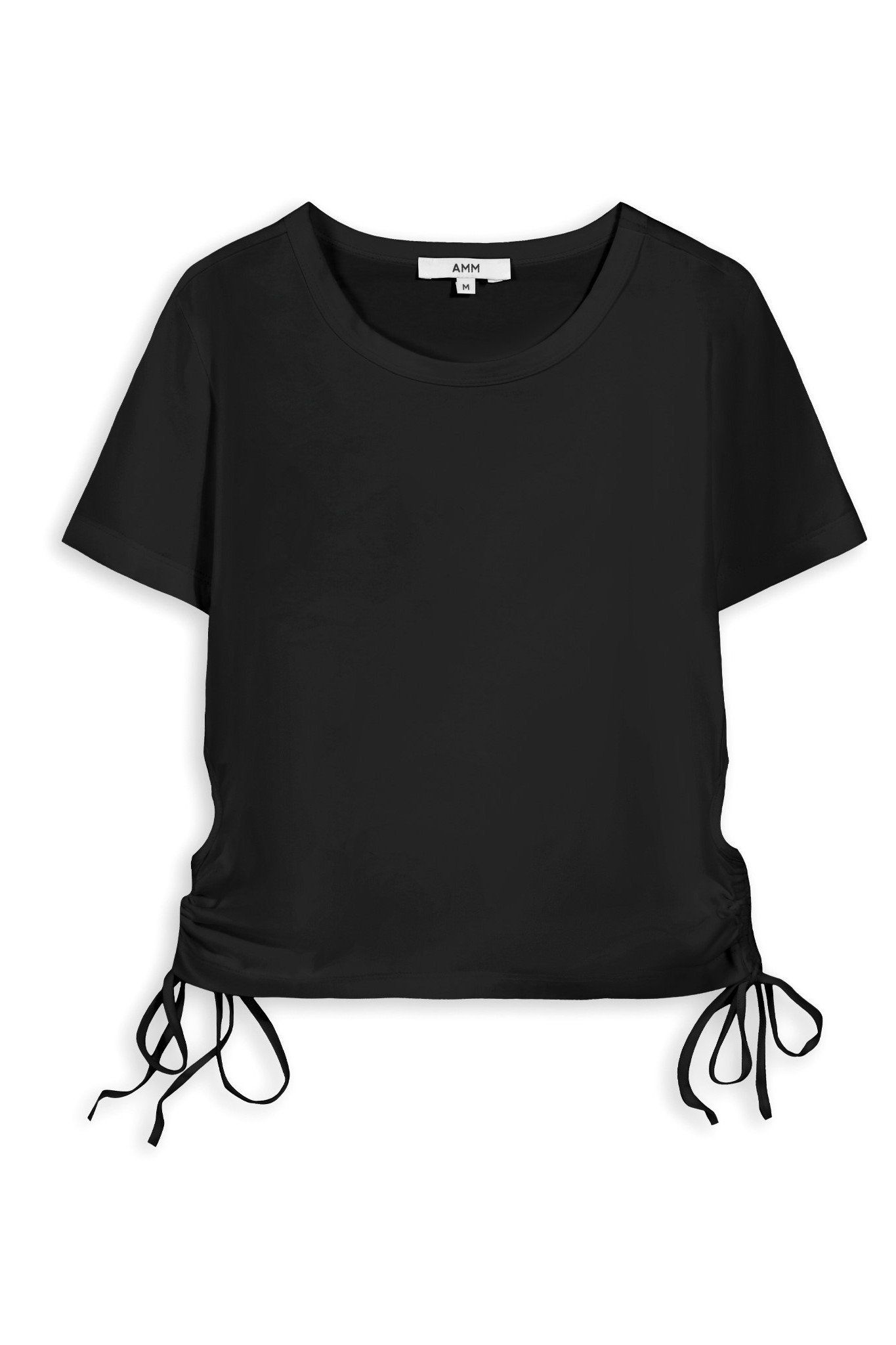  Áo phông nữ cut-out dáng crop vải cotton 