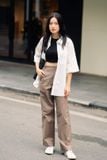  Quần khaki nữ dáng đứng 