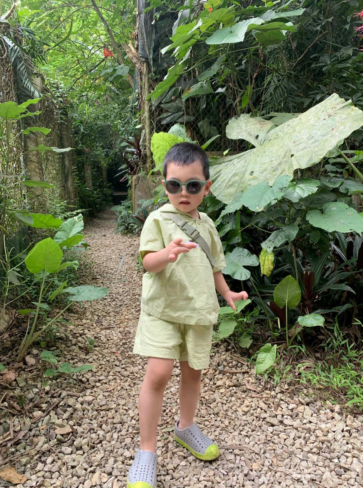  Bộ quần áo bé trai dáng regular vải seersucker 