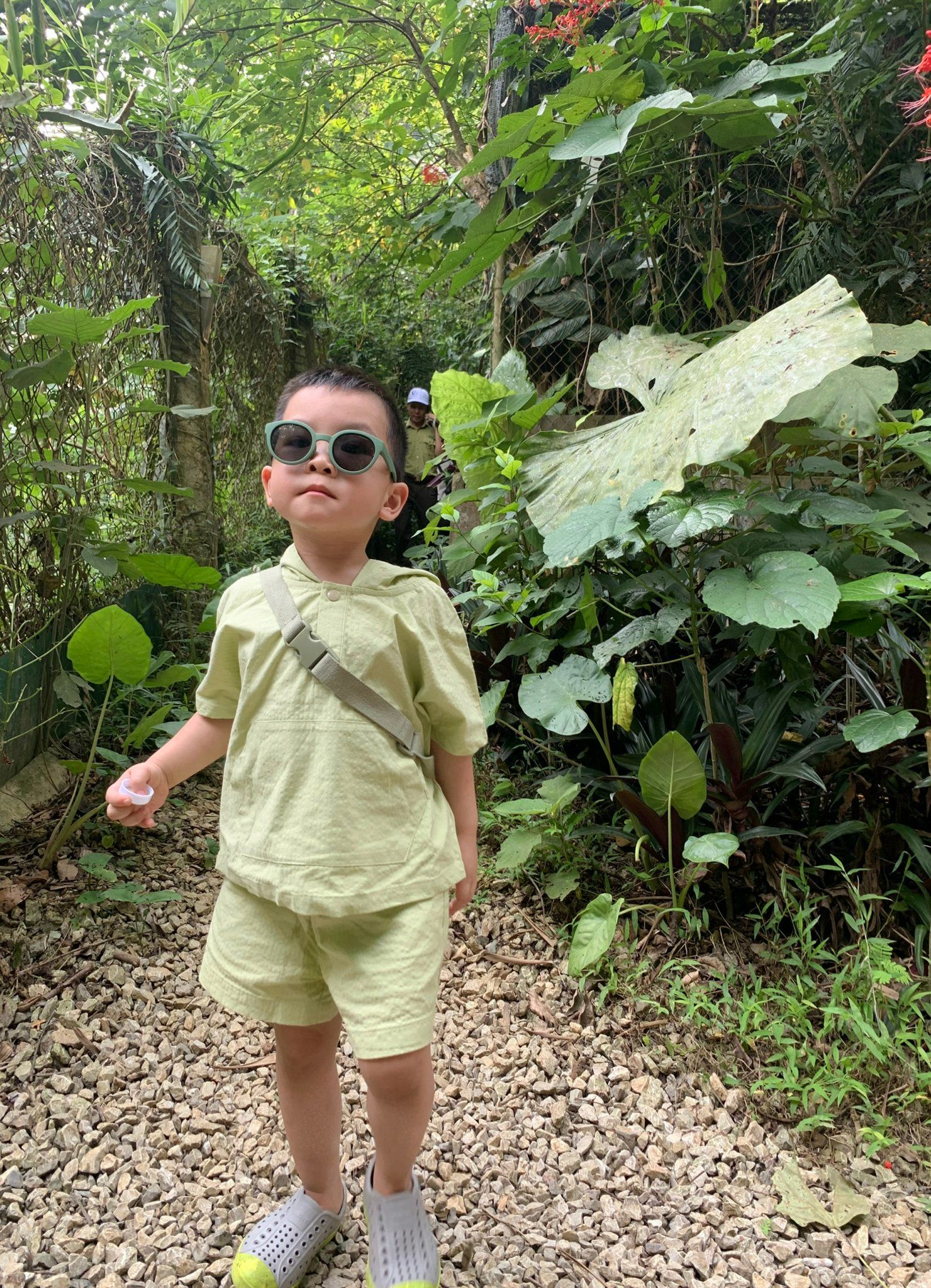  Bộ quần áo bé trai dáng regular vải seersucker 